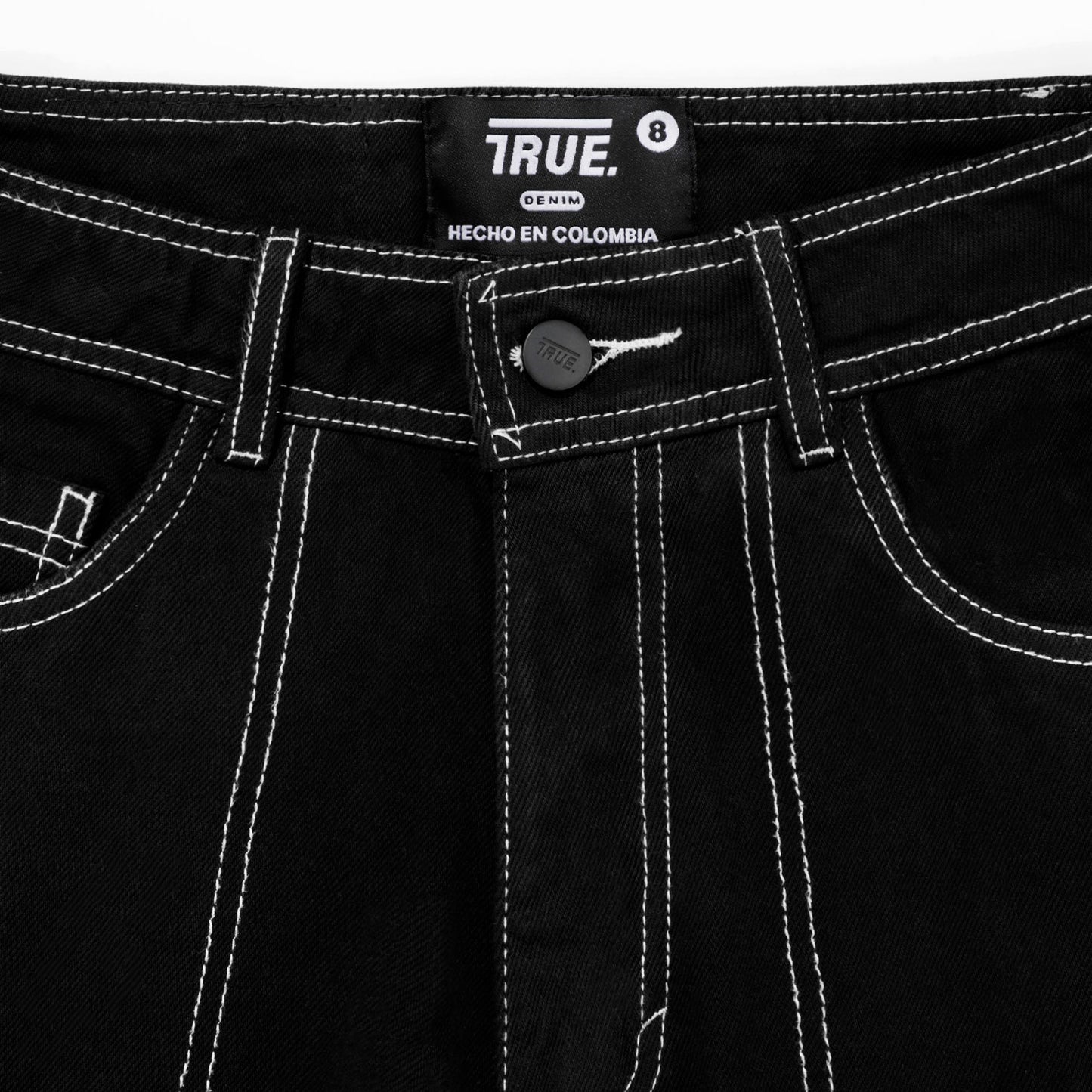 Cargo Multi-Pocket Pants Black