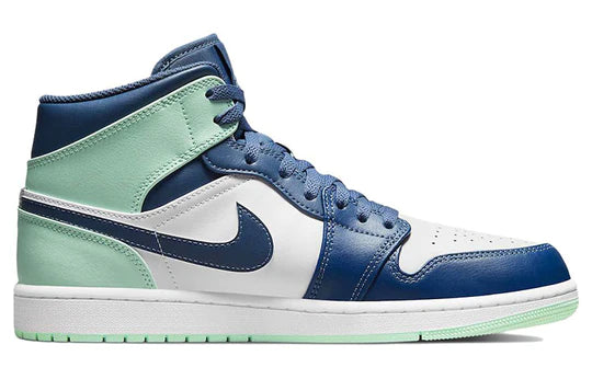 Air Jordan 1 Mid 'Mystic Navy Mint Foam' 554724-413