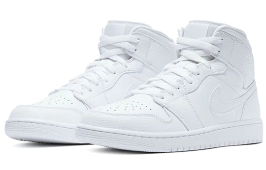 Air Jordan 1 Mid 'Triple White 2020' 554724-130