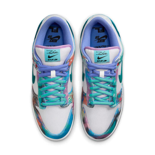 Nike x Futura Laboratories SB Dunk Low 'Bleached Aqua' HF6061-400