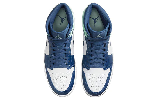 Air Jordan 1 Mid 'Mystic Navy Mint Foam' 554724-413