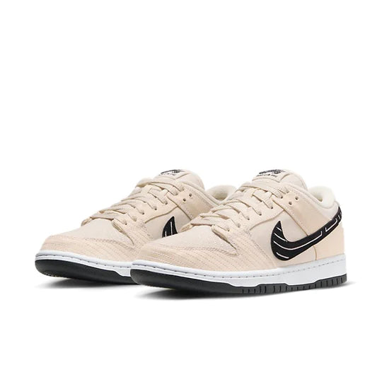 Nike SB Dunk Low 'Albino & Preto - Pearl White' FD2627-200