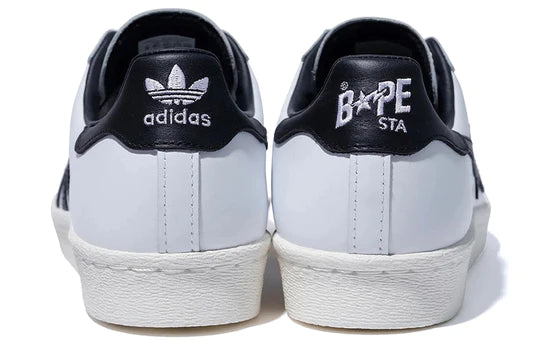 Adidas BAPE x Superstar 'White Black' GZ8980