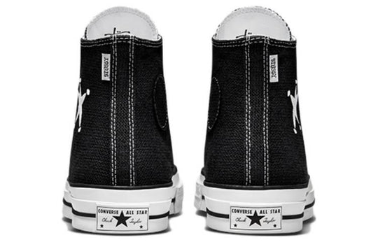 Stüssy x Converse Chuck 70 Classic Casual Canvas Shoe Unisex Black White A01765C