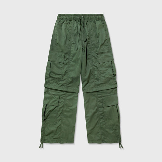 Active Baggy Cargo Pants Military Green