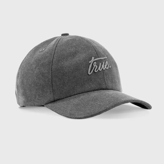 Core Washed Cap Dark Grey