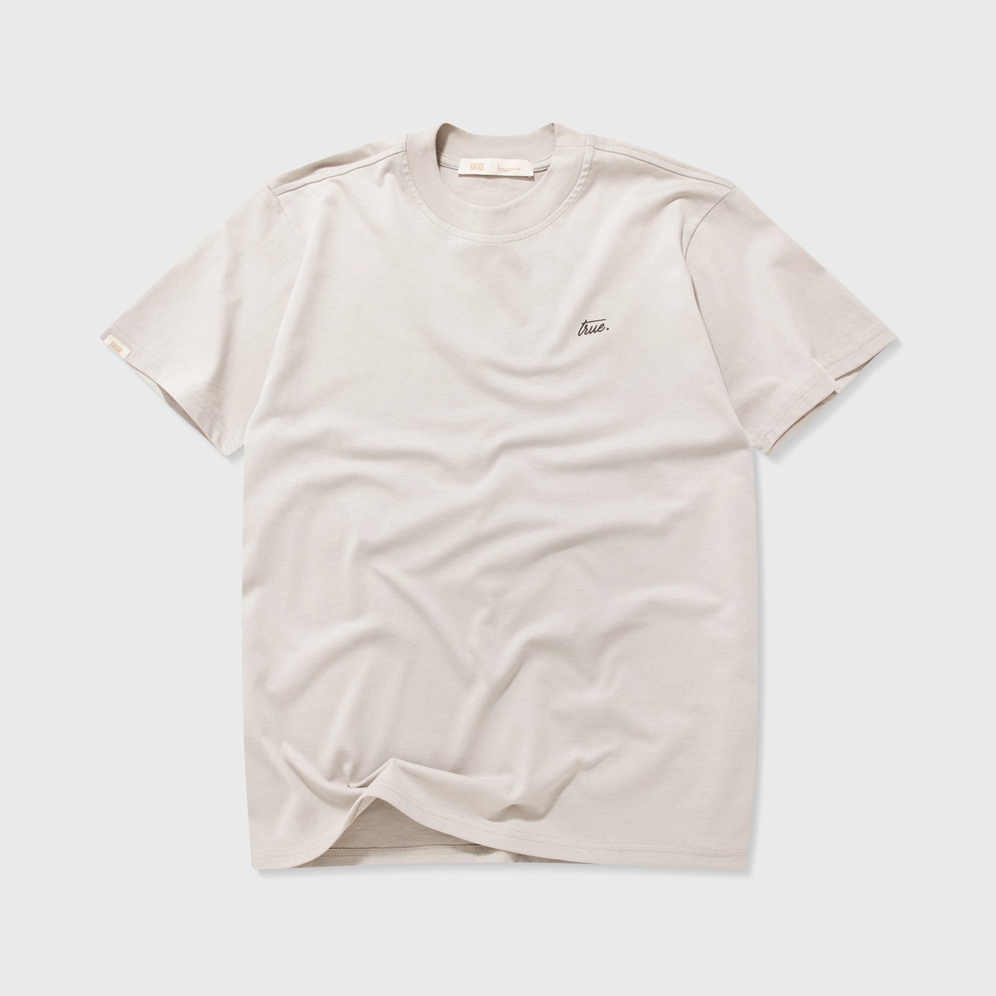 Cursive Logo T-Shirt Light Sand