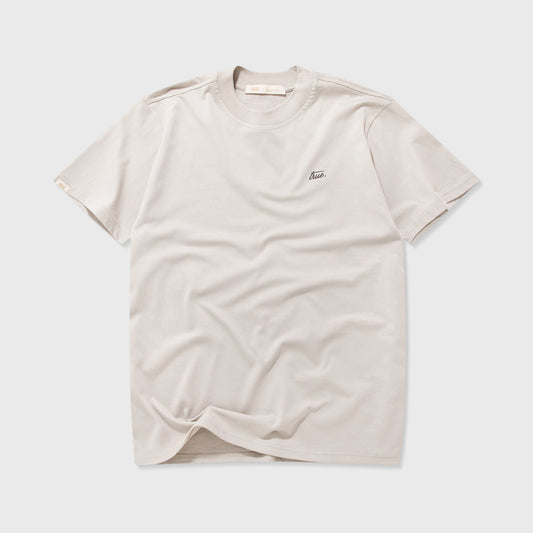 Cursive Logo T-Shirt Light Sand