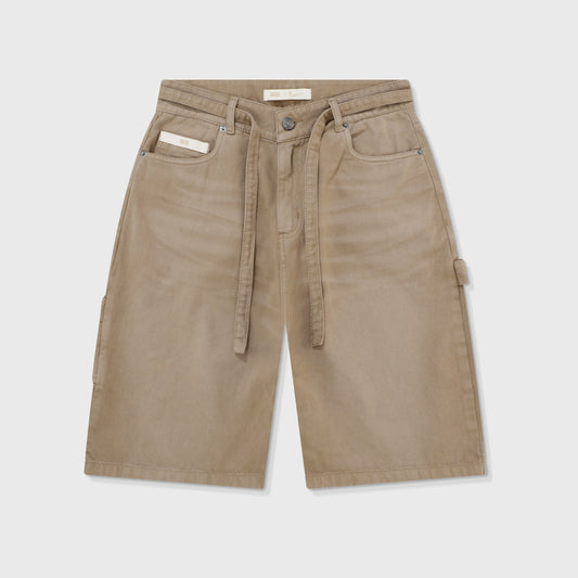 Dirty-Wash Jorts Sand