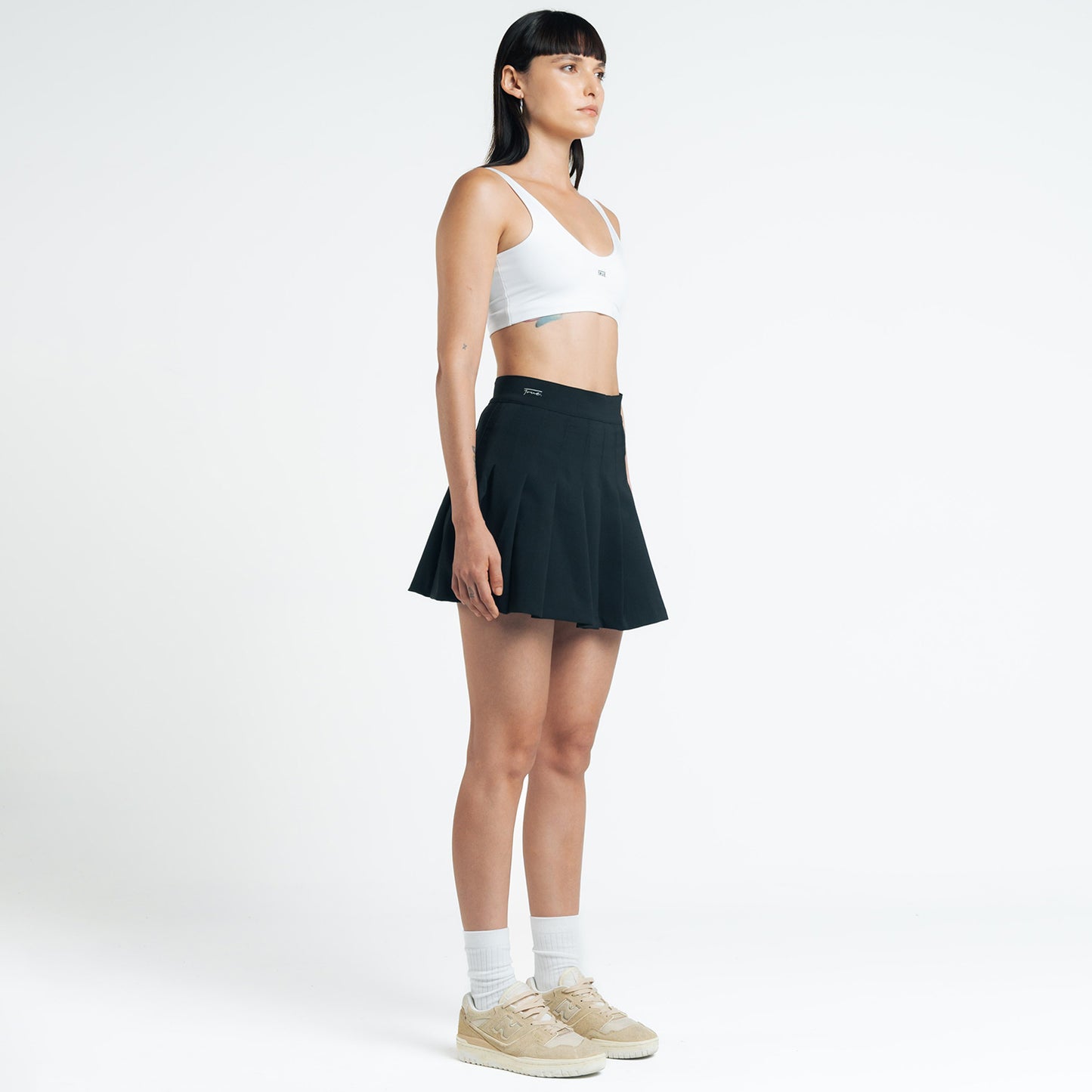 Legend Pleated Skirt Black