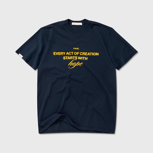 Hope T Shirts Dark Blue