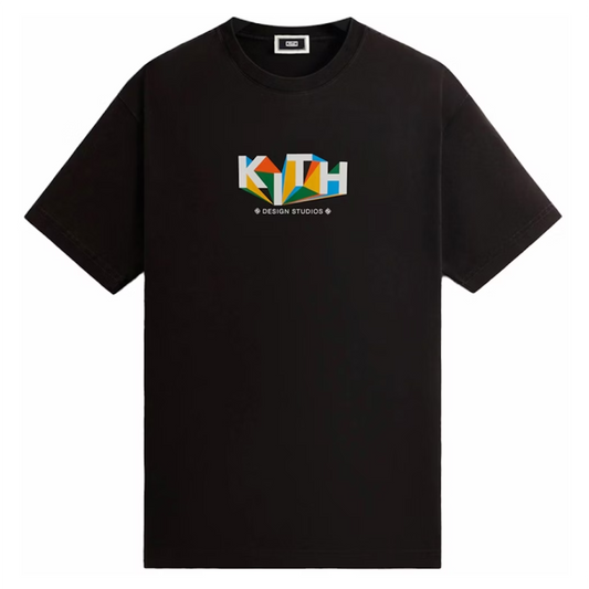 KITH GEOMETRIC TEE BLACK