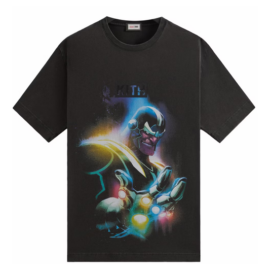 KITH X MARVEL MAD TITAN VINTAGE TEE BLACK