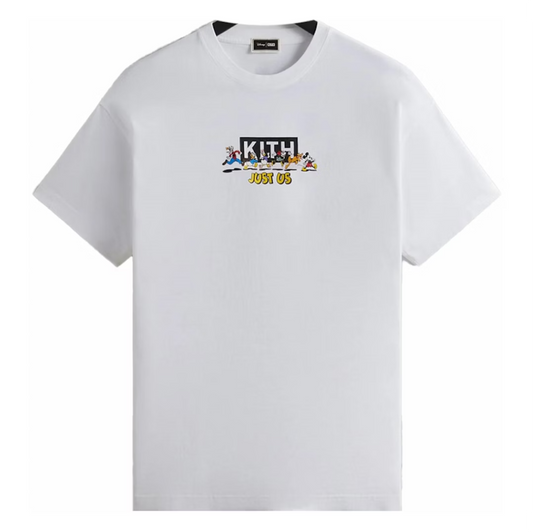 KITH X DISNEY MICKEY & FRIENDS FAMILY VINTAGE WHITE