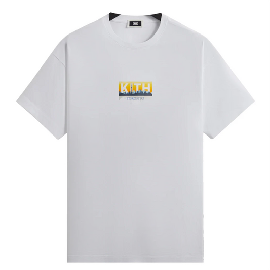 KITH TORONTO CLASSIC LOGO TEE WHITE