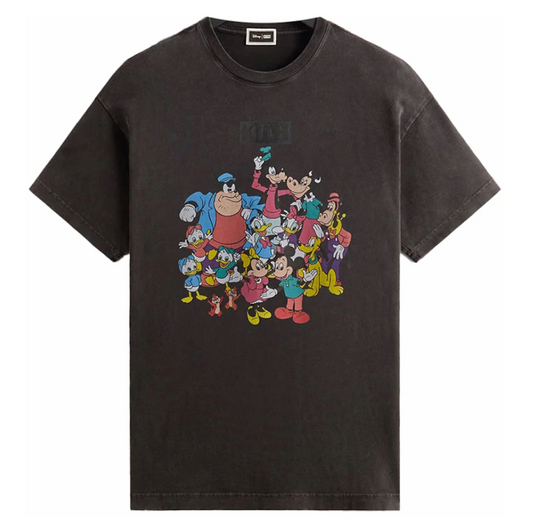 KITH X DISNEY MICKEY & FRIENDS VINTAGE TEE BLACK PH