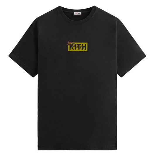 KITH X MARVEL X-MEN WOLVERINE TEE BLACK PH