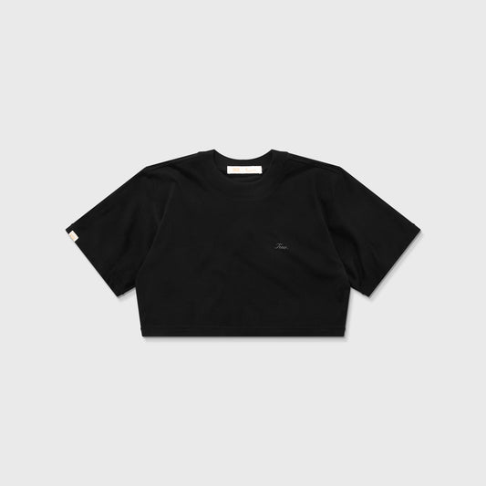 Signature Crop Top Black