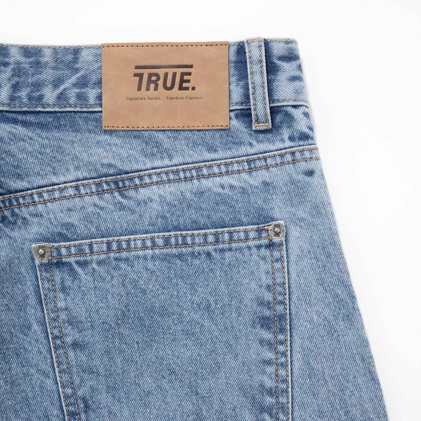 Signature Straight Leg Denim Blue