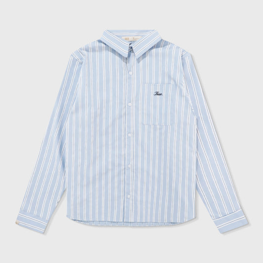 Signature Striped Shirt Light Blue