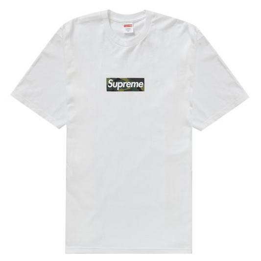 SUPREME BOX LOGO TEE FW23 WHITE