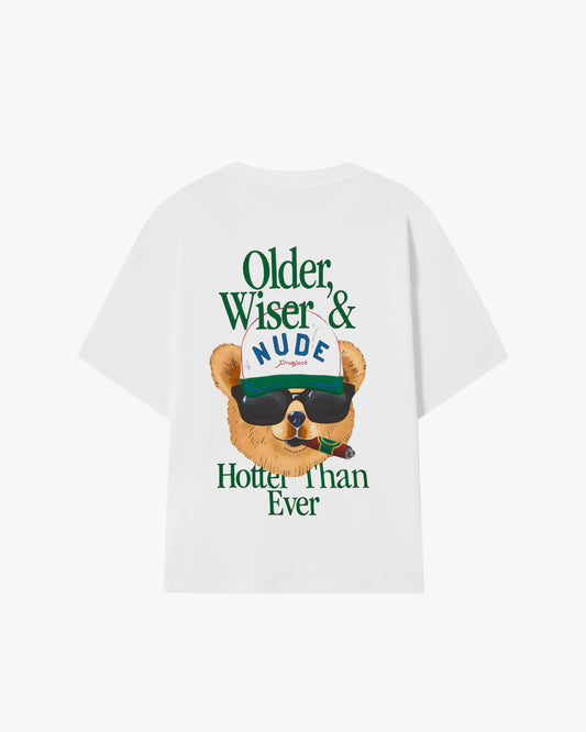 Nude Project Teddy Bear Tee White