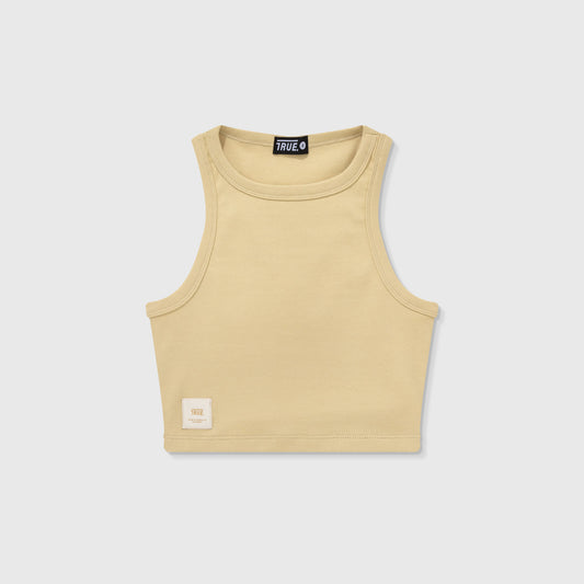 Tank Top En Rib Sand