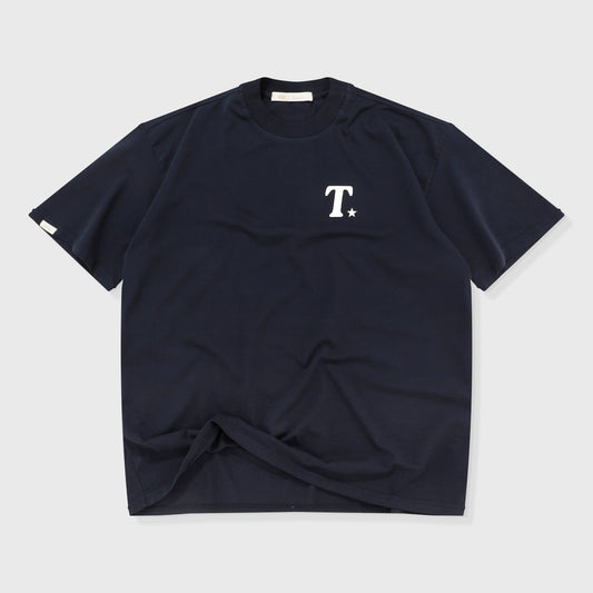 The Journey Oversized T-Shirt Dark Blue