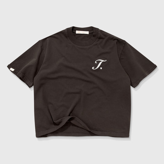 True Way Boxy Tee Brown