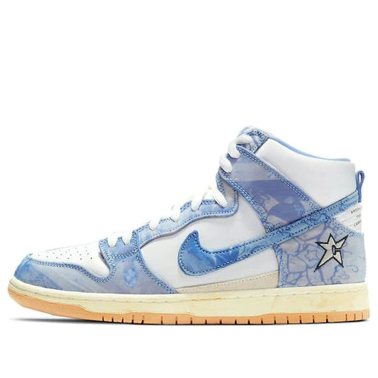 Nike SB Dunk High 'White Dark Sulfur Coconut Milk' CV1677-100