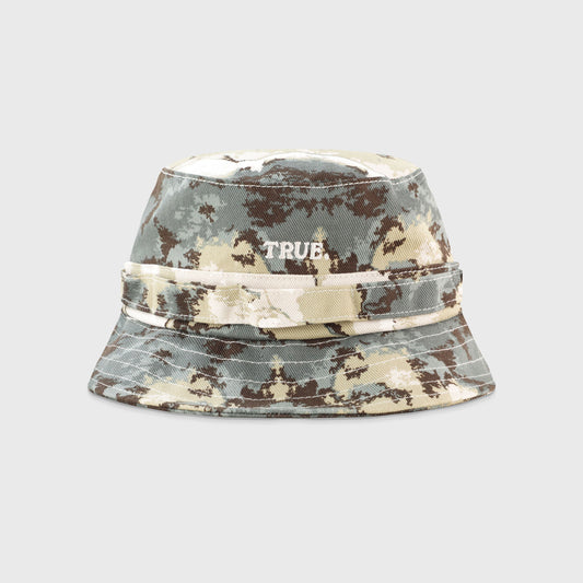 Marble Bucket Hat Cap Green