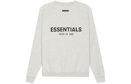 Fear of God Essentials SS21 Pullover Crewneck Light Heather Oatmeal