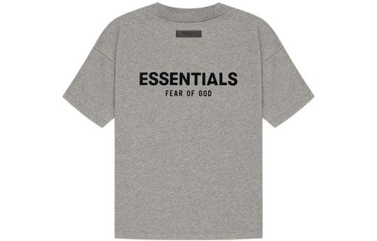 Fear of God Essentials FW22 Tee Core Essentials Dark Heather Oatmeal