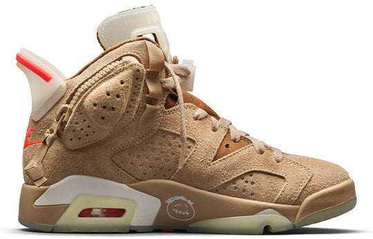 Air Jordan 6 Retro x Travis Scott 'British Khaki' DH0690-200