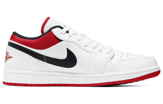 Air Jordan 1 Low 'White University Red' 553558-118