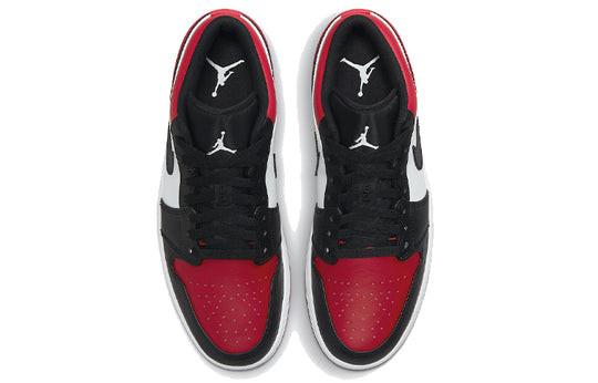 Air Jordan 1 Low 'Bred Toe' 553558-612