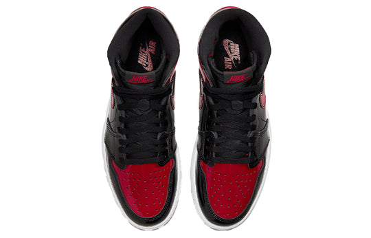 Air Jordan 1 Retro High OG 'Patent Bred' 555088-063