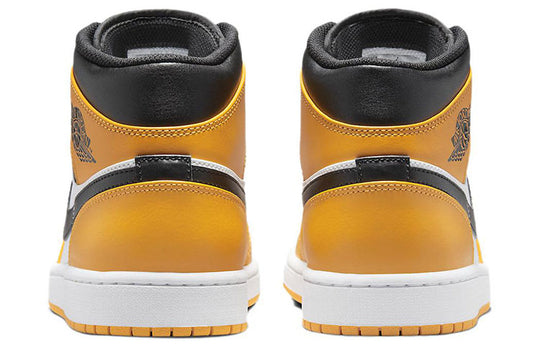 Air Jordan 1 Mid 'Reverse Yellow Toe' 554724-701