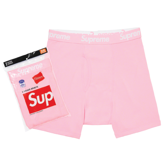 Supreme Hanes Boxer Briefs FW21 (2 Pack)