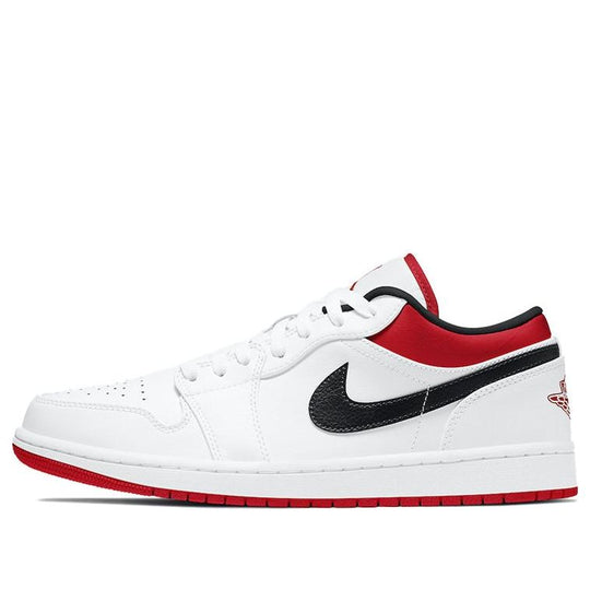 Air Jordan 1 Low 'White University Red' 553558-118