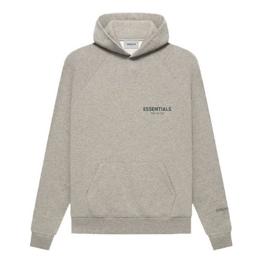 Fear of God Essentials FW21 Pullover Dark Heather Oatmeal