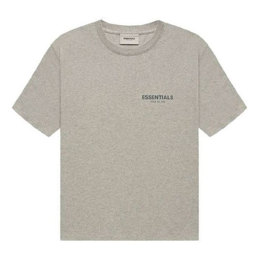 Fear of God Essentials FW21 Tee Dark Heather Oatmeal