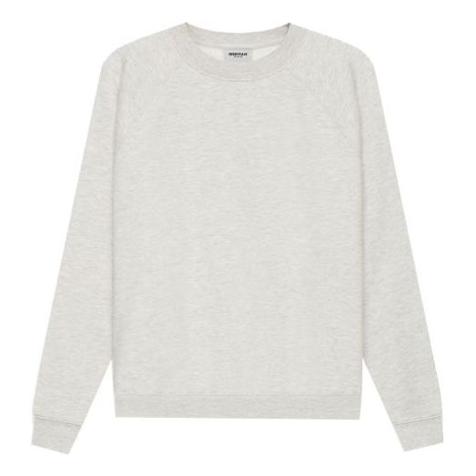 Fear of God Essentials SS21 Pullover Crewneck Light Heather Oatmeal