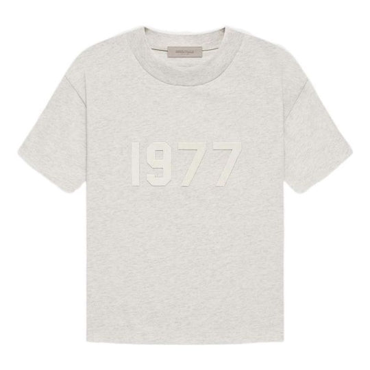 Fear of God Essentials SS22 Tee Light Oatmeal 1977