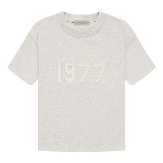 Fear of God Essentials SS22 Tee Light Oatmeal 1977