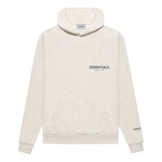 Fear of God Essentials FW21 Pullover Light Heather Oatmeal