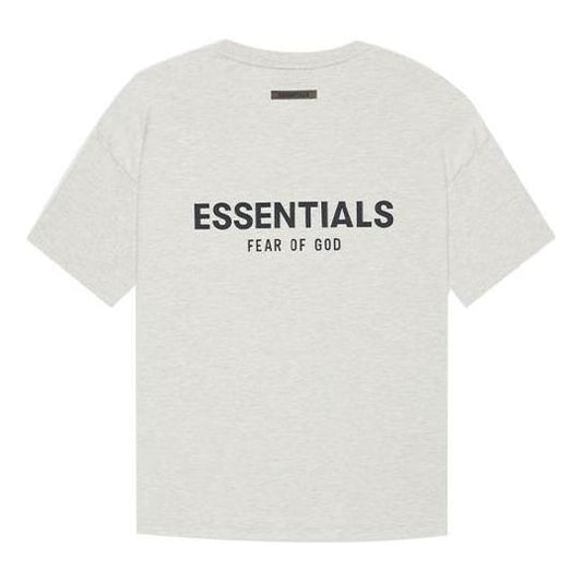 Fear of God Essentials SS21 Tee Light Heather Oatmeal